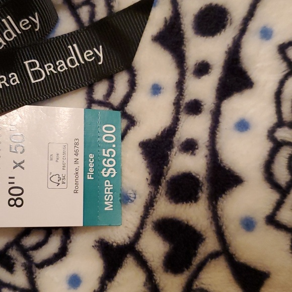 Vera Bradley Throw Blanket - Picture 3 of 8